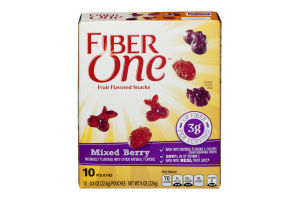 Fiber One Fruit Flavored Snacks Mixed Berry - 10 CT