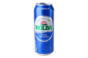 Пиво світле б/а Holba Nealko0,5%0,5л з/б
