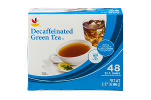 Ahold Decaffeinated Green Tea Bags - 48 CT