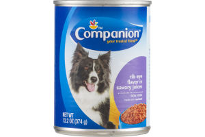 Companion Dog Food Rib Eye Flavor