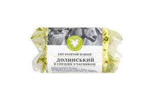 Сыр ЛТ Еко Карпати Долинск коз мягк спец чесн 32%