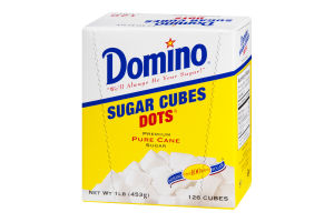 Domino Dots Sugar Cubes Pure Cane - 126 Cubes Domino(49200040409