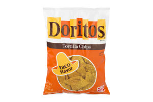 Doritos Tortilla Chips Taco Flavor