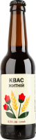 Квас ржаной сухой газированный ферментированный пастеризованный нефильтрованный Berryland с/бут 0.33л