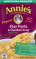 Annie's Homegrown Organic Soup Star Pasta & Chicken