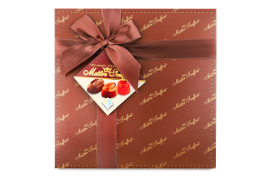 Цукерки Бельгійське праліне асорті з темний шоколадом 200г Метр Трюффо