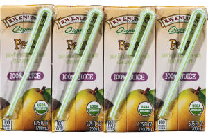 R.W. Knudsen Family Organic Juice Pear - 4 CT