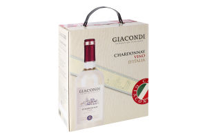 Вино Giacondi Шард.б.сух.11,5% 3л тет.