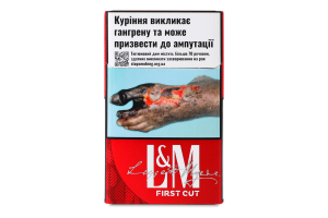 Сигареты с фильтром L&M First Cut Red 20шт