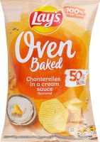 Чипсы картофельные запеченные со вкусом лисичек в сметане Oven Baked Lay's м/у 110г