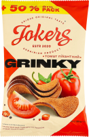 Грінки житньо-пшеничні Томат пікантний Jokers м/у 120г