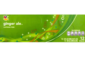 Ahold Ginger Ale Caffeine Free - 12 CT