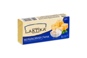 Продукт сырный 35% молокосодержащий плавленый Сливочный вкус Laktika м/у 64г