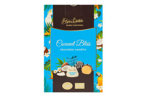Конфеты шоколадные натуральные ручной работы Кокосовое наслаждение MonLasa к/у 100г