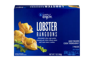 Simply Enjoy Rangoons Lobster - 7 PC