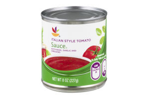 Ahold Italian Style Tomato Sauce with Basil, Garlic and Oregano