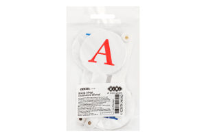 Набір літер ZiBi українська абетка віяло