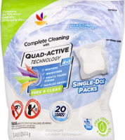 Ahold Quad-Active Technology 4 In 1 Laundry Detergent Free & Clear