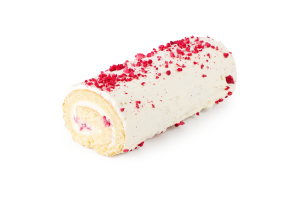 Рулет з заварним кремом та малиною ваг