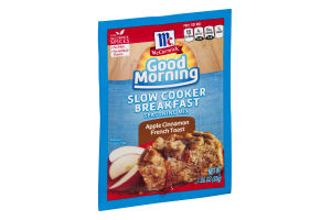 McCormick Good Morning Slow Cooker Breakfast Seasoning Mix Apple Cinnamon French Toast