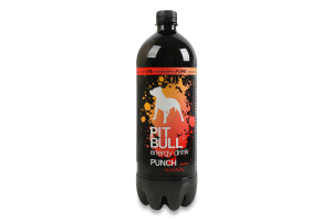 Напиток энергетический безалкогольный сильногазированный Punch J-Line Pit Bull п/пл 1л