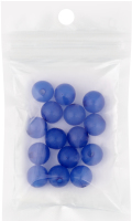 Намистини желейні 10мм H39-синій Ball-3EA002-D1