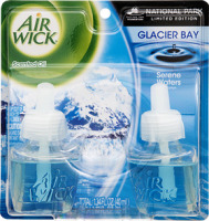 Air Wick Glacier Bay Serene Waters Fragrance Scented Oil - 2 PK