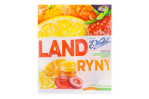 Карамель льодяникова з фруктами мигдалем та смаком коли 90г Е. Ведель