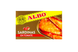 Сардини в томаті Albo к/у 120г