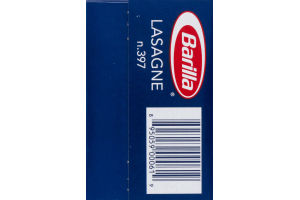 Barilla Pasta Lasagne
