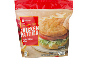 SE Grocers Fully Cooked Chicken Patties