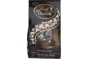 Lindt Lindor Extra Dark Chocolate Truffles