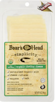 Boar's Head Simplicity Organic Cheddar Cheese