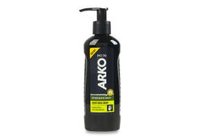 Бальзам після гоління з олією насіння конопель Soothing hemp Arko Men 200мл