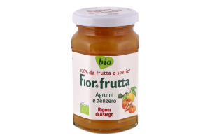Джем з імбиром органічний пастеризований Цитрусовий мікс Bio Fiordifrutta с/б 260г