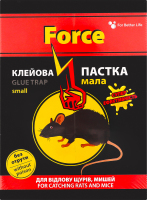 Ловушка для грызунов клеевая маленькая Force 1шт
