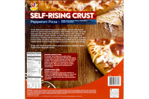Ahold Self-Rising Crust Pizza Pepperoni - 3 CT