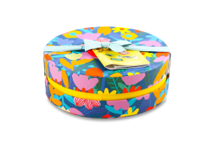 Цукерки Venchi Teresa Rego у круглій коробці