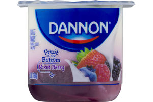 Dannon Fruit on the Bottom Lowfat Yogurt Mixed Berry