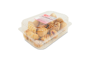 Рогалики с вишневой начинкой Дніпровський хлібокомбінат №5 п/у 400г