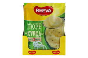 Пюре картопляне швидкого приготування Курка Reeva м/у 40г