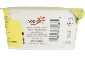 Yoplait Custard Yogurt Lemon
