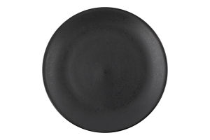 Тарілка обідня чорна кераміка d27см №К28-06-293 Henan Xinjhish Trading Co. Ltd 1шт