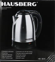 Електрочайник нержавіюча сталь 1.8л №HB-3615 Hausberg 1шт