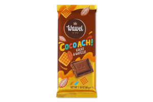 Какао-батончик с какао-начинкой с хрустящими вафлями Cocoach! Wawel м/у 88г