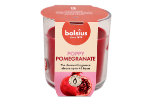 Свічка Bolsius Гранат у склі 97/85мм