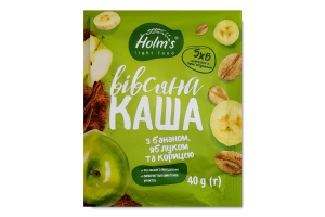 Каша вівсяна з бананом, яблуком та корицею, 40 г