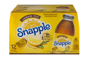 Snapple All Natural Lemon Tea - 12 PK
