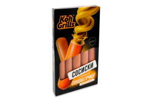 Ковбаски з начинкою солодка гірчиця Koh Grills н/к в/с к/у 335г