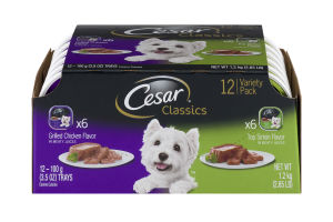Cesar Classics Canine Cuisines Variety Pack - 24 CT